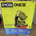 RYOBI ONE+ 18V Bucket Top Misting Fan Kit PCL851K Battery Charger OB