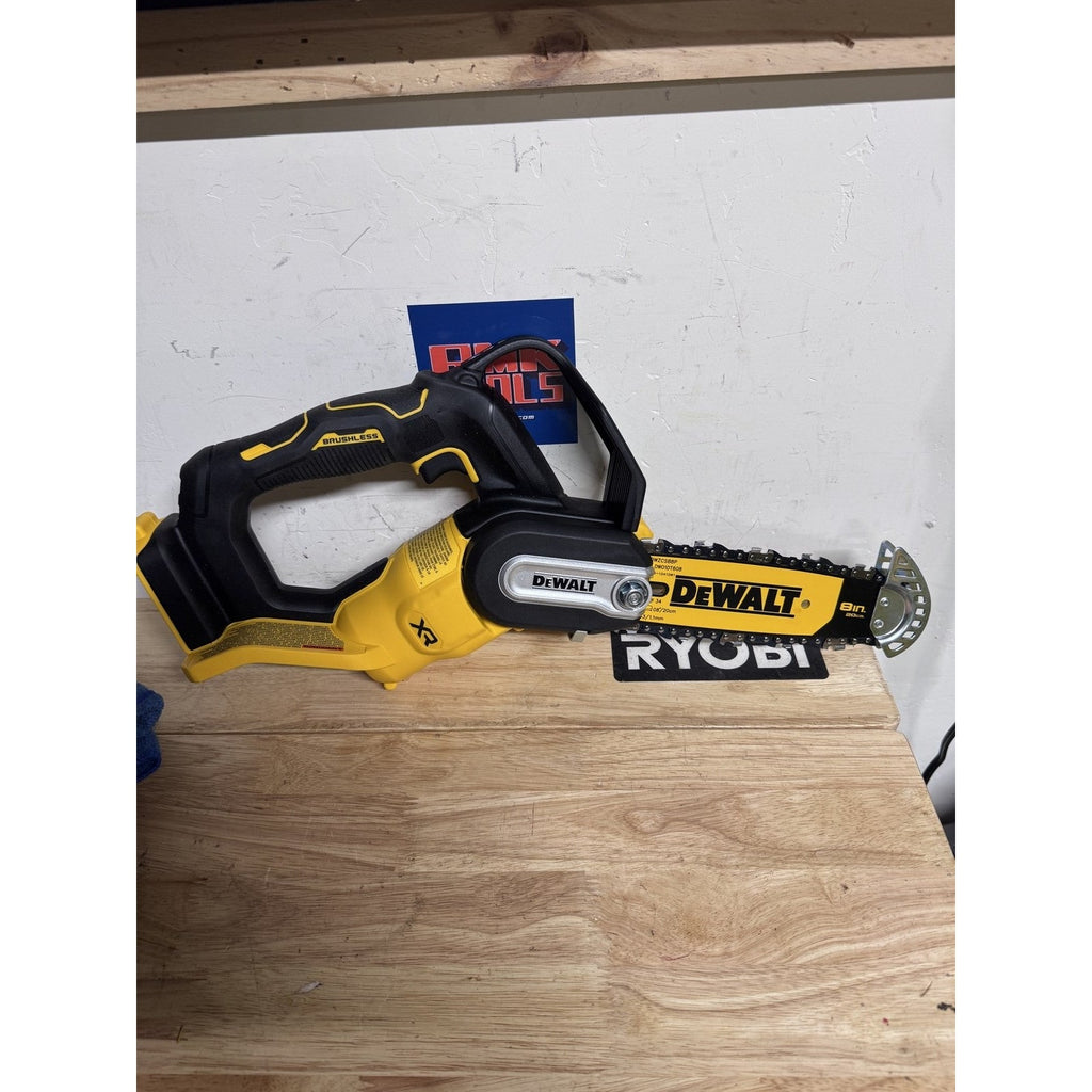 DEWALT DCCS623B 20V MAX XR Brushless 8 in Pruning Chainsaw Tool Only Open Box