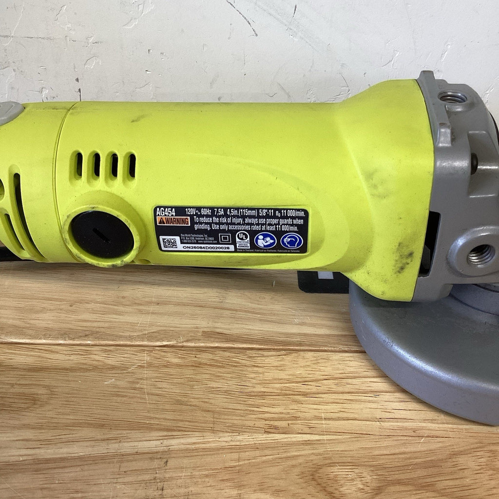 Ryobi AG454 120V 4.5 inch Angle Grinder