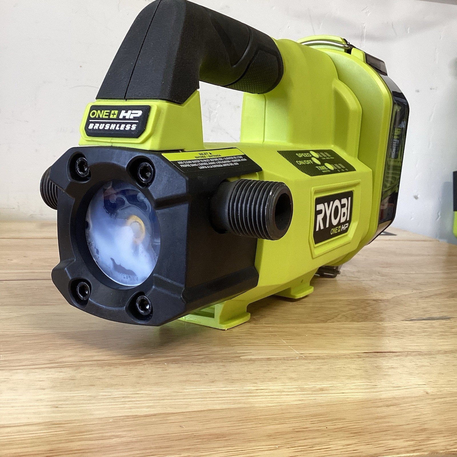 Ryobi ONE+ HP 18V Transfer Pump W/ 2 Ah Battery and Charger,Cordless RY20WP182K