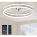 HINNIXY 20 in. Smart Indoor Matte White Fan