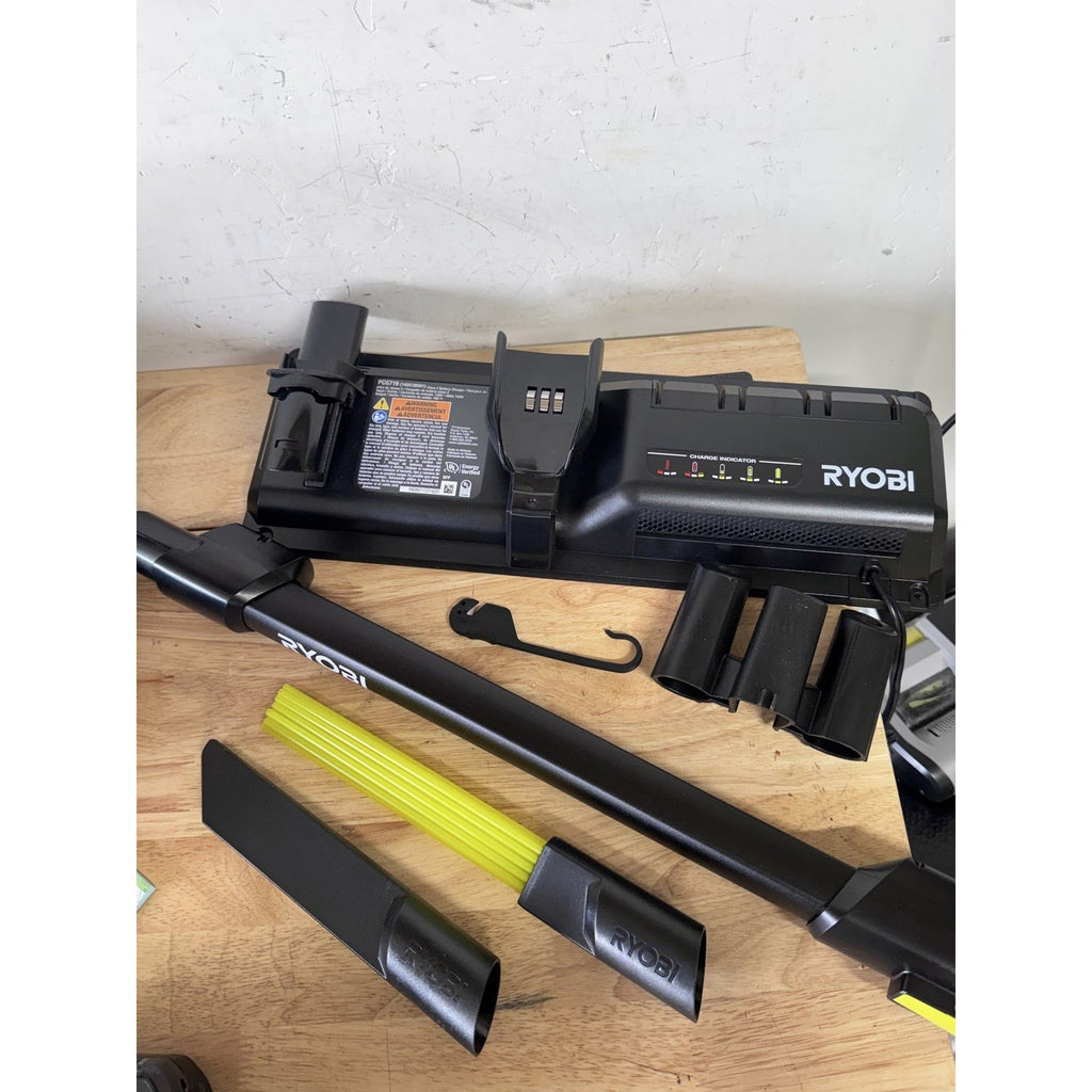 RYOBI ONE+ HP 18V Advanced Stick Vacuum Kit PBLSV719K w/ 4Ah Battery