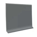 Vinyl Wallbase Dark Gray 0.080 in. T x 4 in. W x 48 in. L Dryback LOT Of 4 Piece