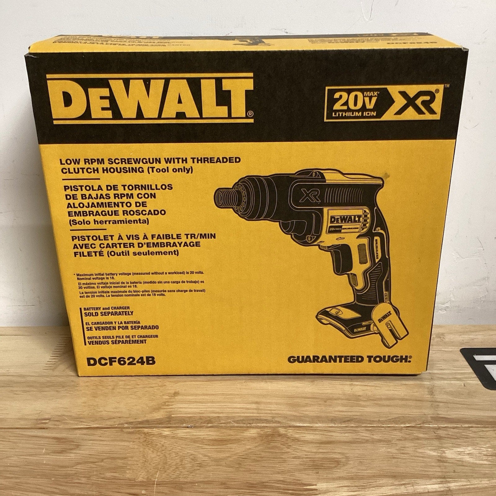 NEW OPEN BOX DEWALT DCF624B Screw Gun TOOL ONLY