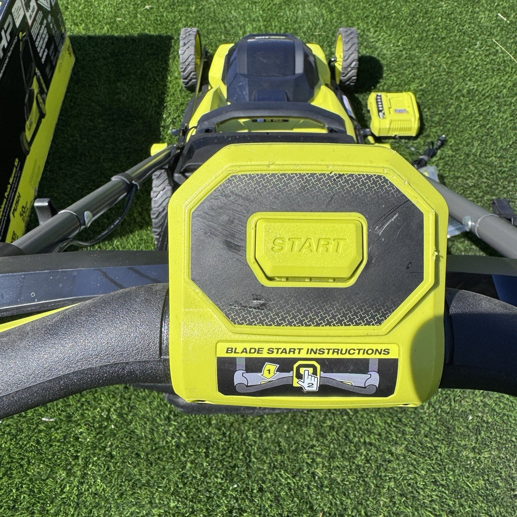 RYOBI 40V HP Brushless 20 in. Cordless Battery Lawn Mower w/ Battery & Charger