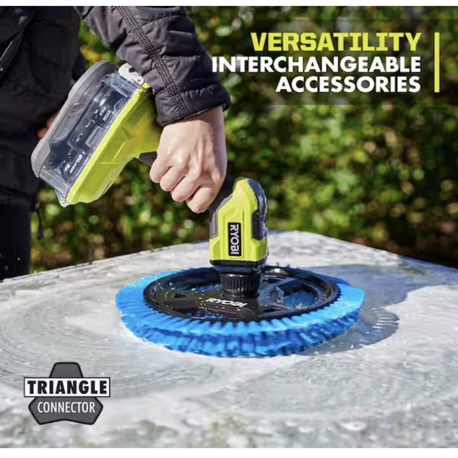 Ryobi P4510 18V Cordless Power Scrubber