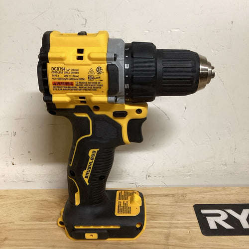 DEWALT ATOMIC COMPACT SERIES 20V MAX Cordless Drill - DCD794B