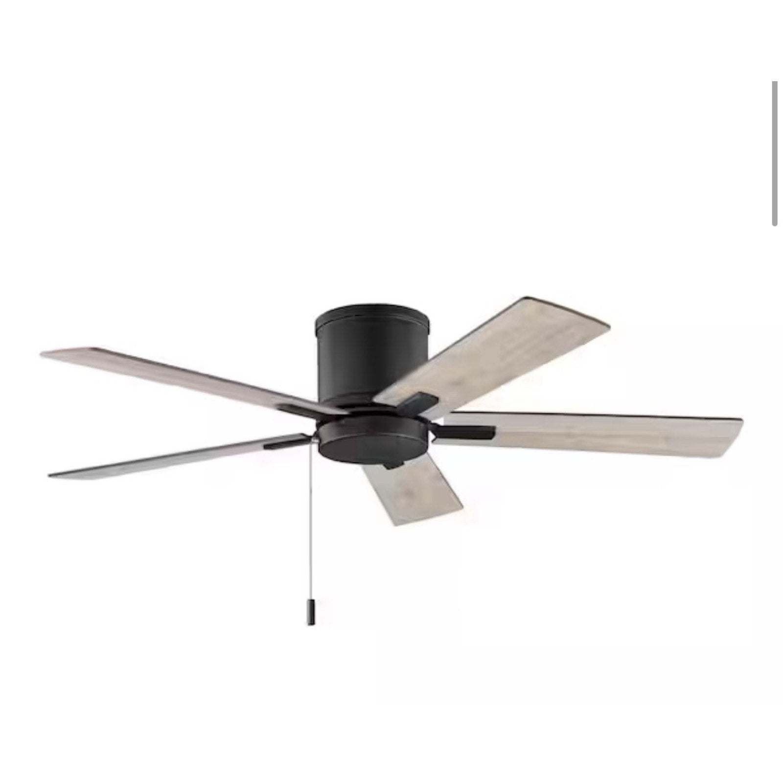 Hampton Bay Grantway 48 in. Indoor/Covered Outdoor Matte Black Ceiling Fan New