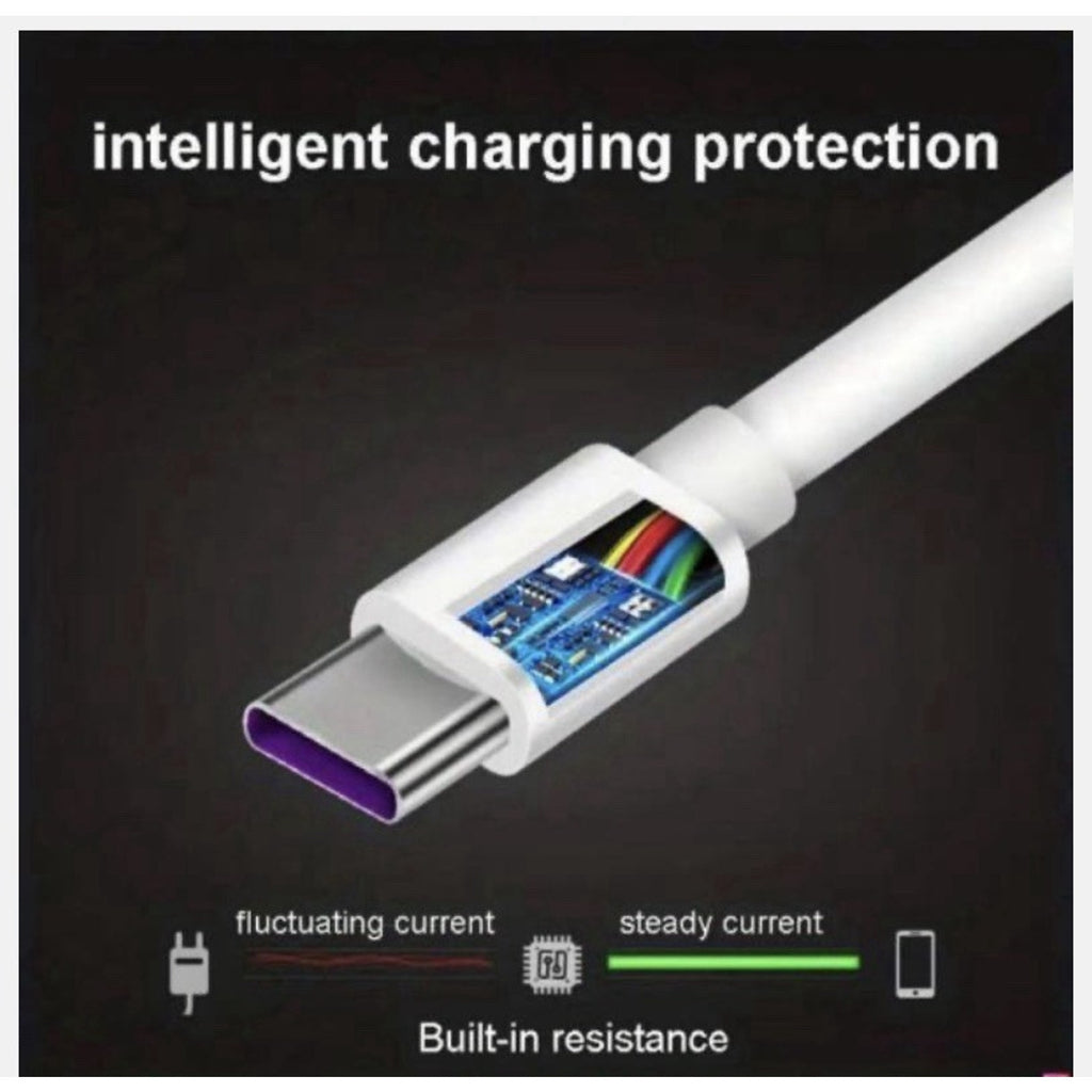 Universal 20w USB-C charger block and 3ft cable
