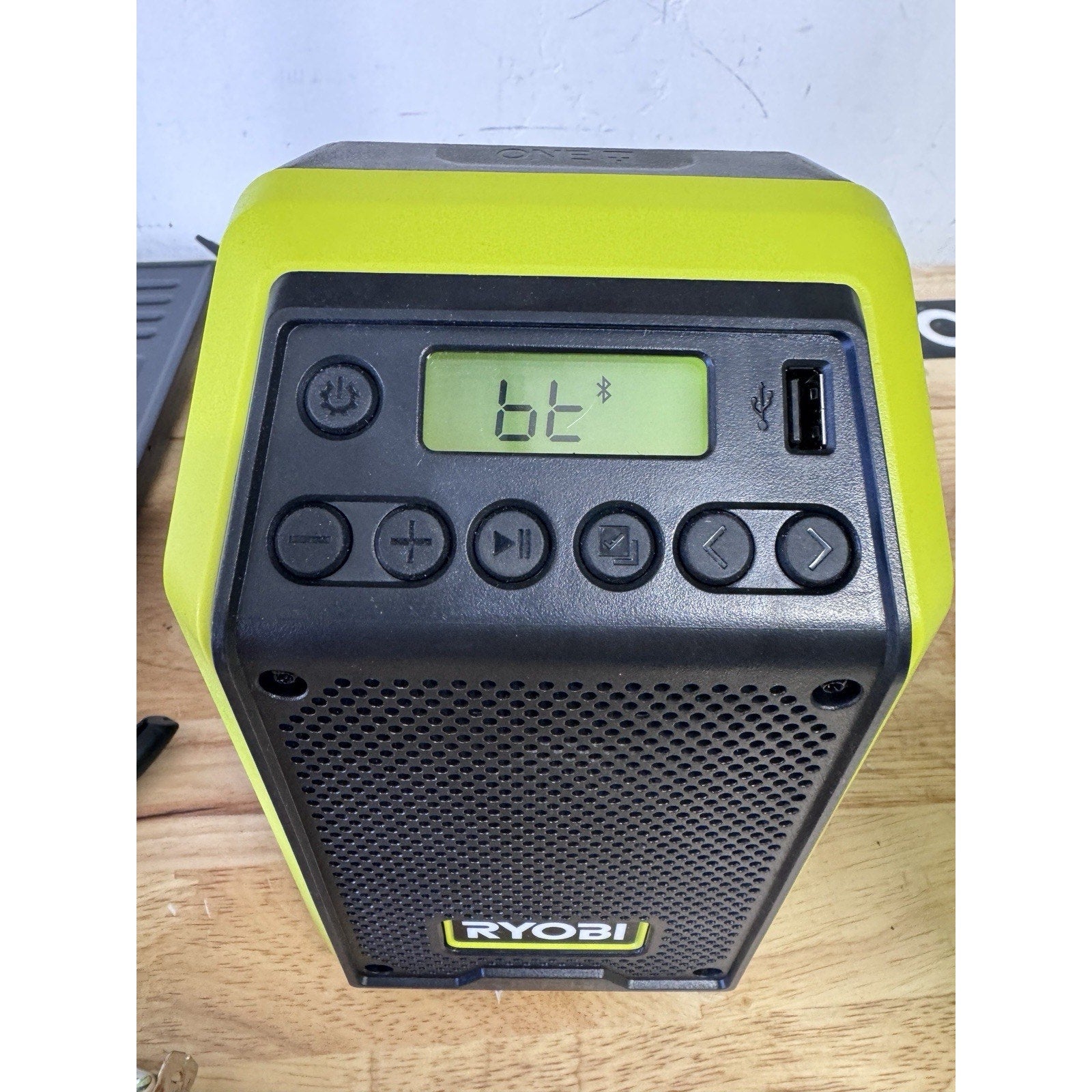 RYOBI (PCL600) ONE+ 18V Cordless Compact Radio with Bluetooth, Tool Only