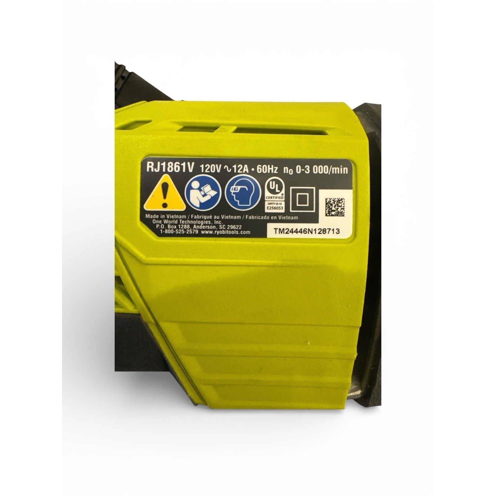 Ryobi 1V 12A Corded Reciprocating Saw (RJ186V)