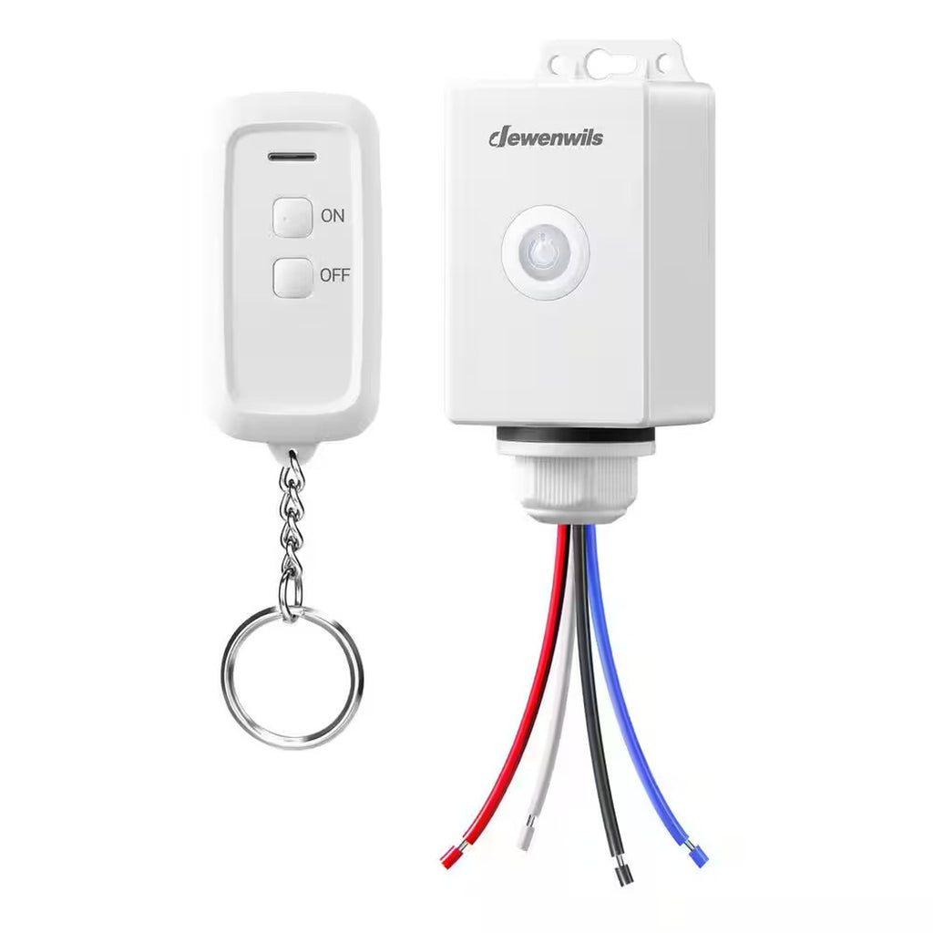 DEWENWILS Outdoor Wireless Remote Control Switch Kit HWLS11M NEW