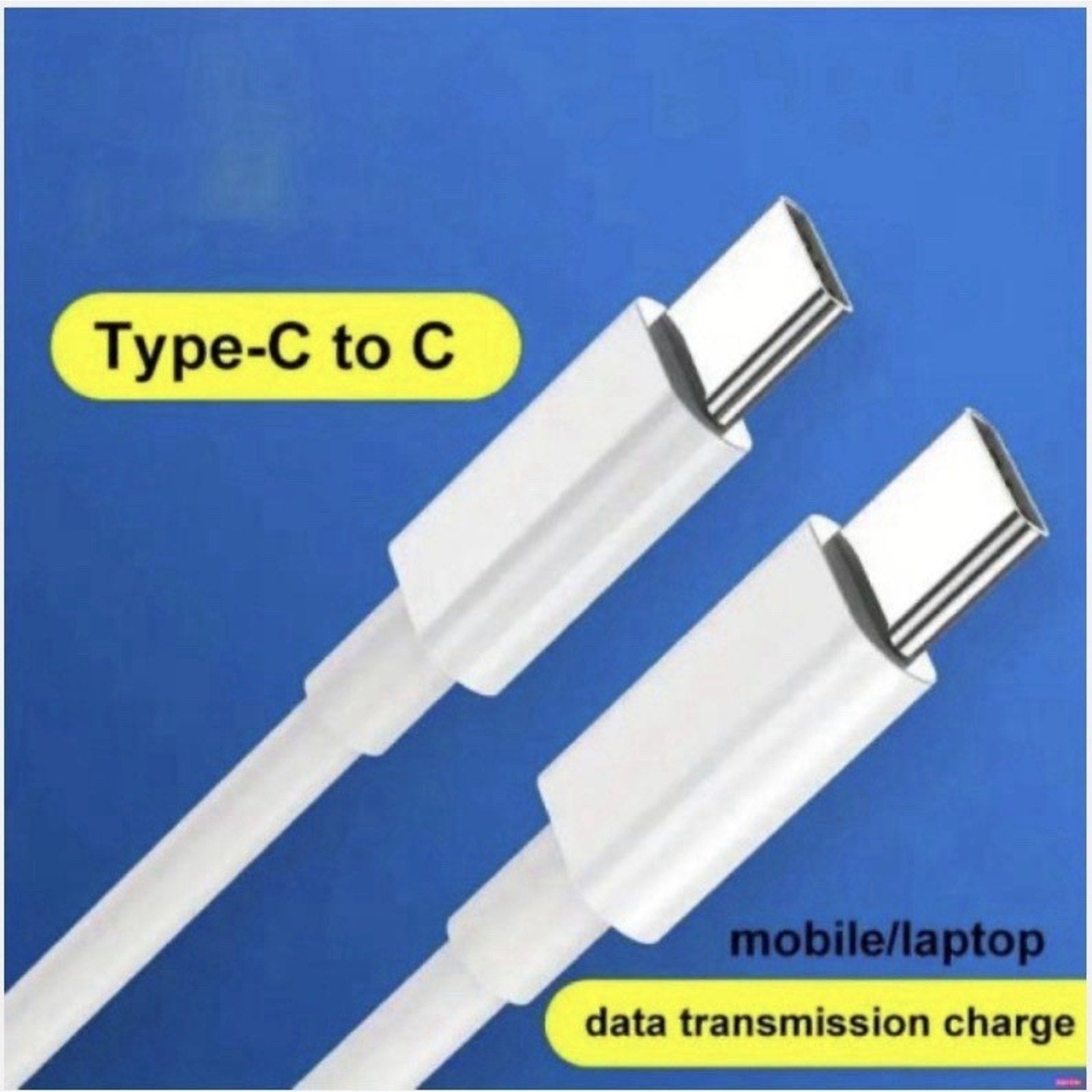 Universal 20w USB-C charger block and 3ft cable