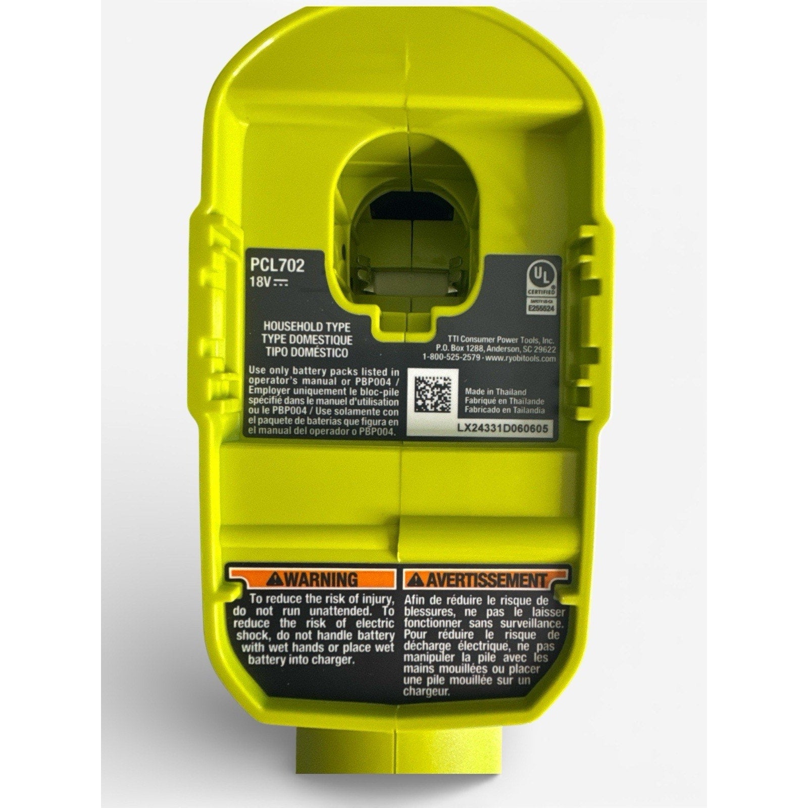 Ryobi ONE+ 18V Cordless Wet/Dry Hand Vacuum - (PCL702B) Batt+Chrg Included