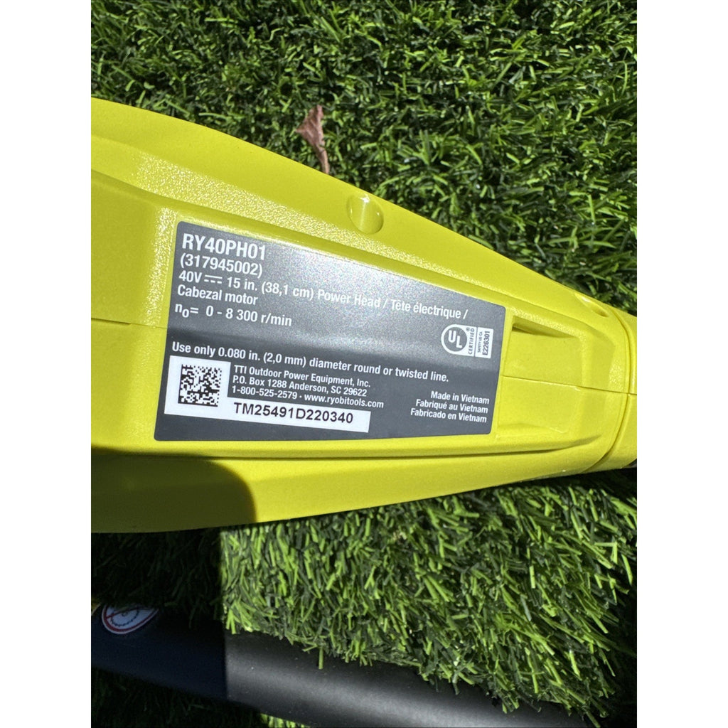 RYOBI 40V 15" Expand-It Cordless Attachment String Trimmer Tool Only