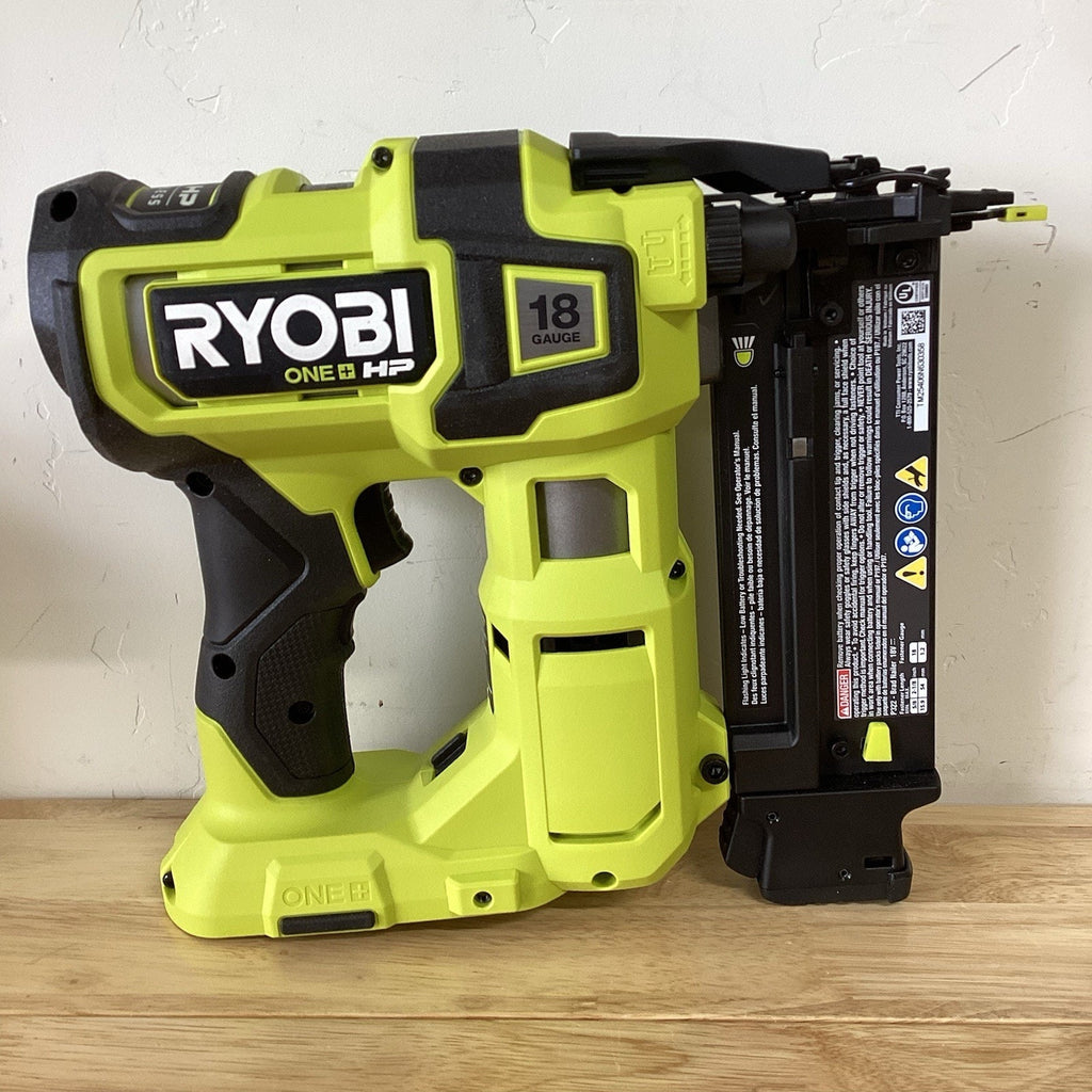 Ryobi One+ HP 18v Brushless Brad Nailer Tool Only (P322)