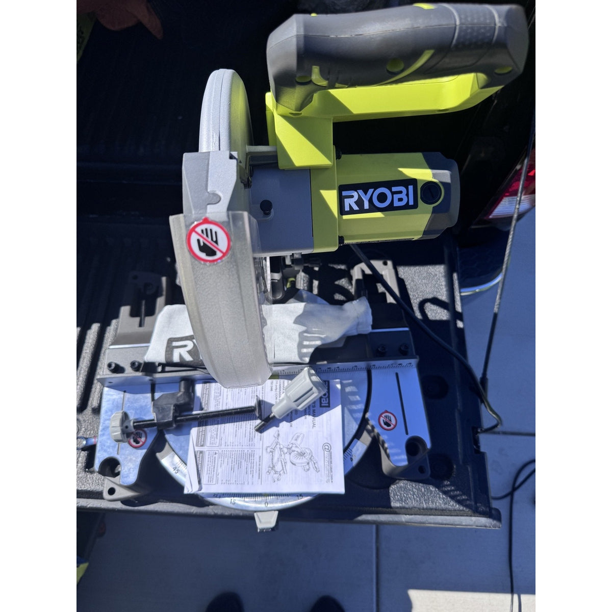 RYOBI 10" Compound Miter Saw TS1346 w/ 24T Blade - Used