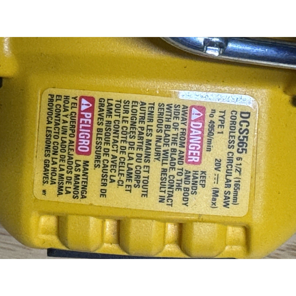 DEWALT DCS565B 50.8mm Circular Saw TOOL ONLY