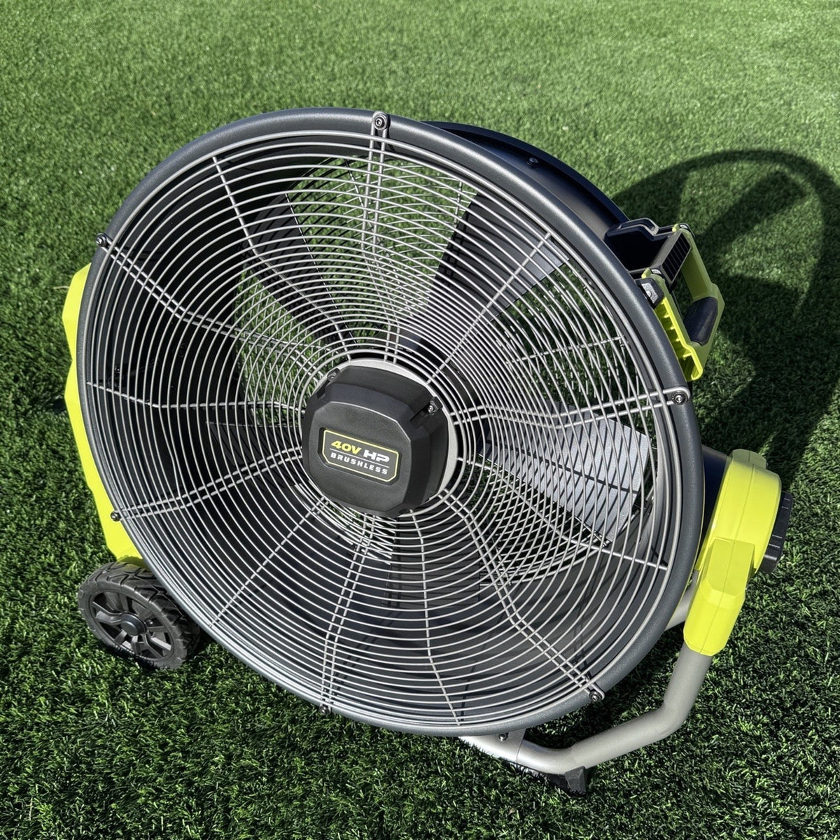 RYOBI 40V HP Brushless Hybrid 20 in. Air Cannon Fan Tool Only Open Box
