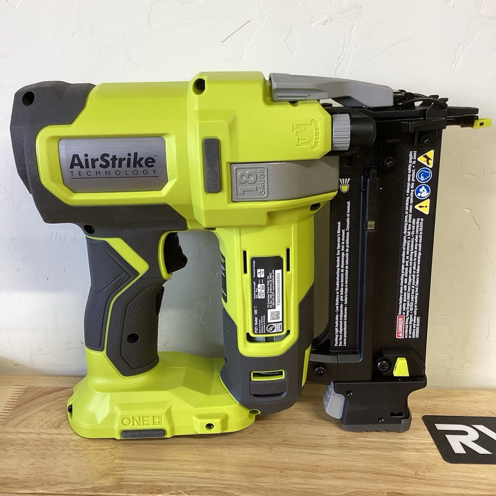 RYOBI 18V 18-Gauge Cordless AirStrike Brad Nailer (Tool Only)