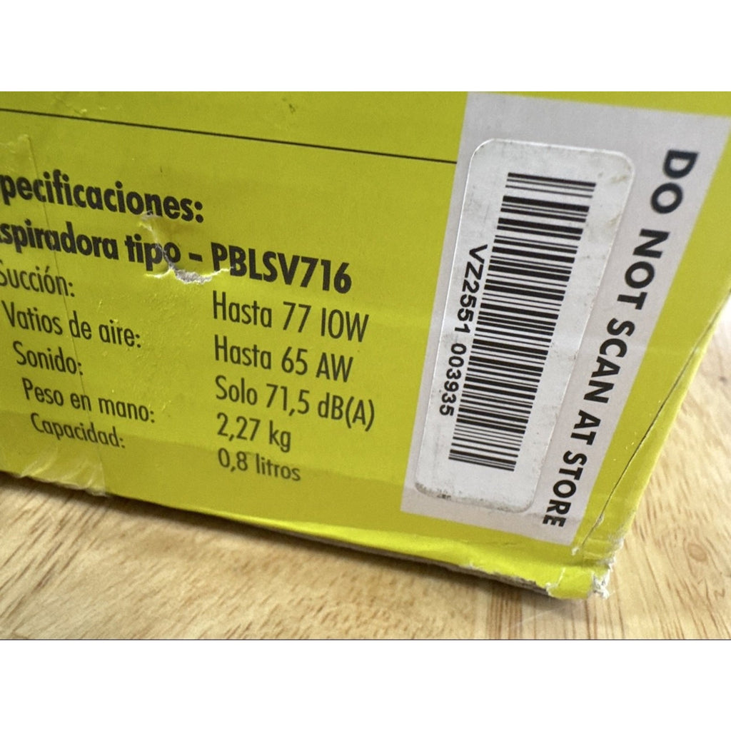 Ryobi PBLSV716B 18V ONE+ HP Cordless Stick Vacuum Tool Only New Sealed