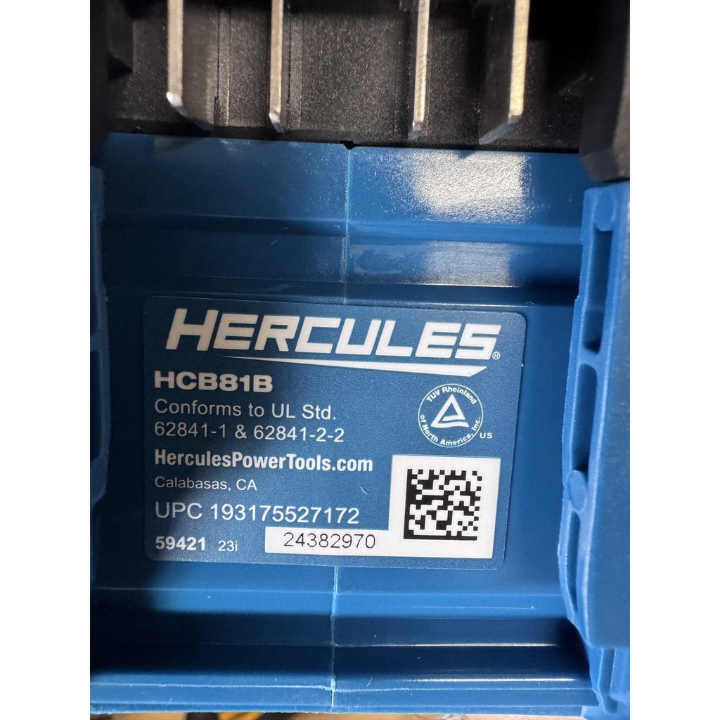 Hercules HCB81B 20V Brushless 1/4 in Compact Impact Driver Tool Only Tested