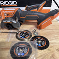 RIDGID 18V 3 in Multi Material Saw SubCompact Tool Only W/ Blades R87547B