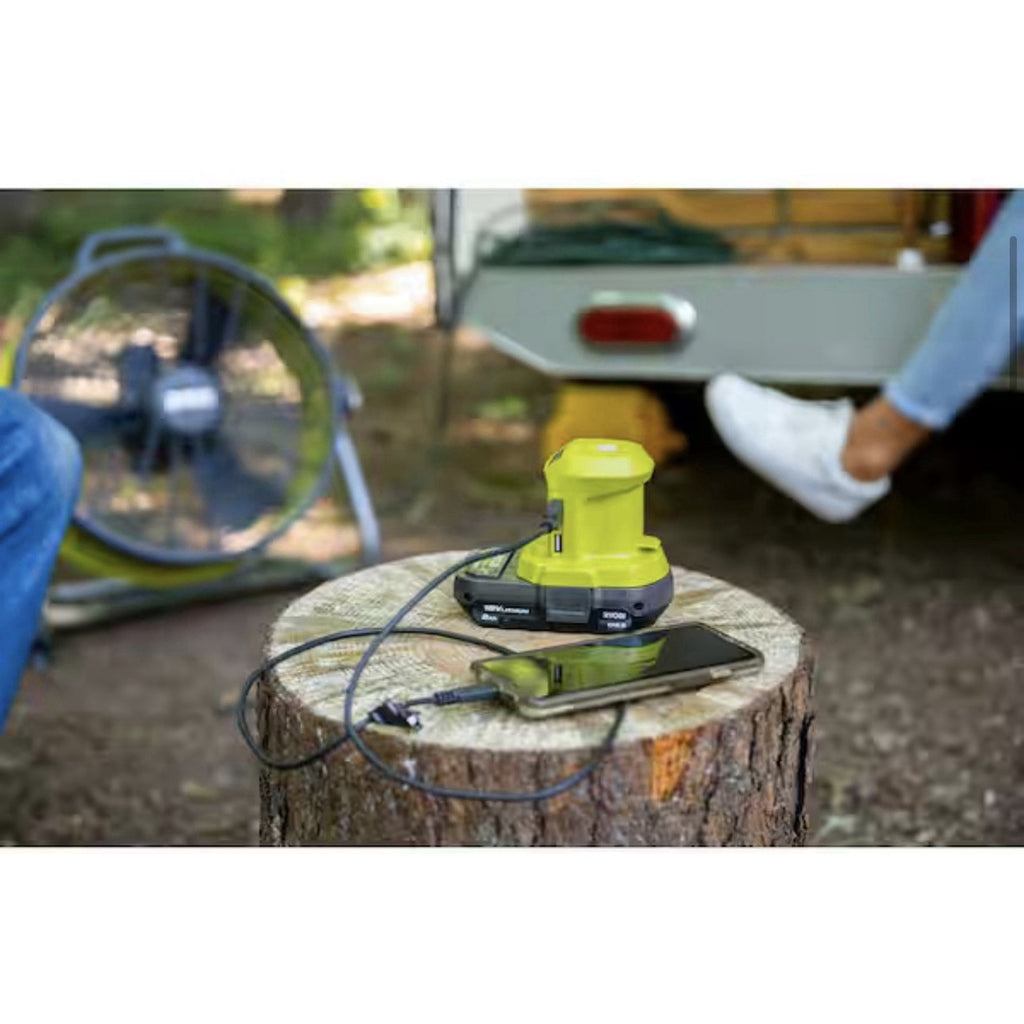 Ryobi P743 18-Volt ONE + Lithium-Ion Portable Power Supply TOOL ONLY