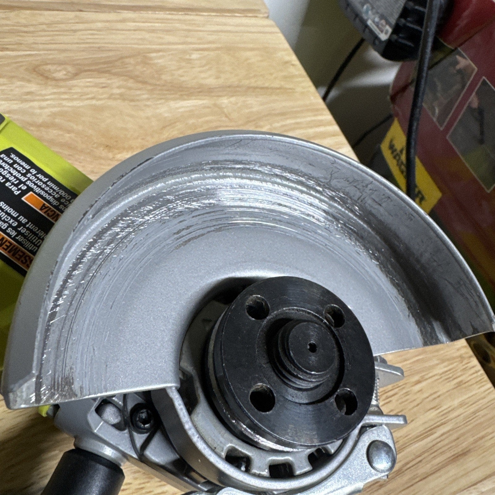 Ryobi ONE+ 18V Cordless 4-1/2 in. Angle Grinder - Tool Only (PCL445B)