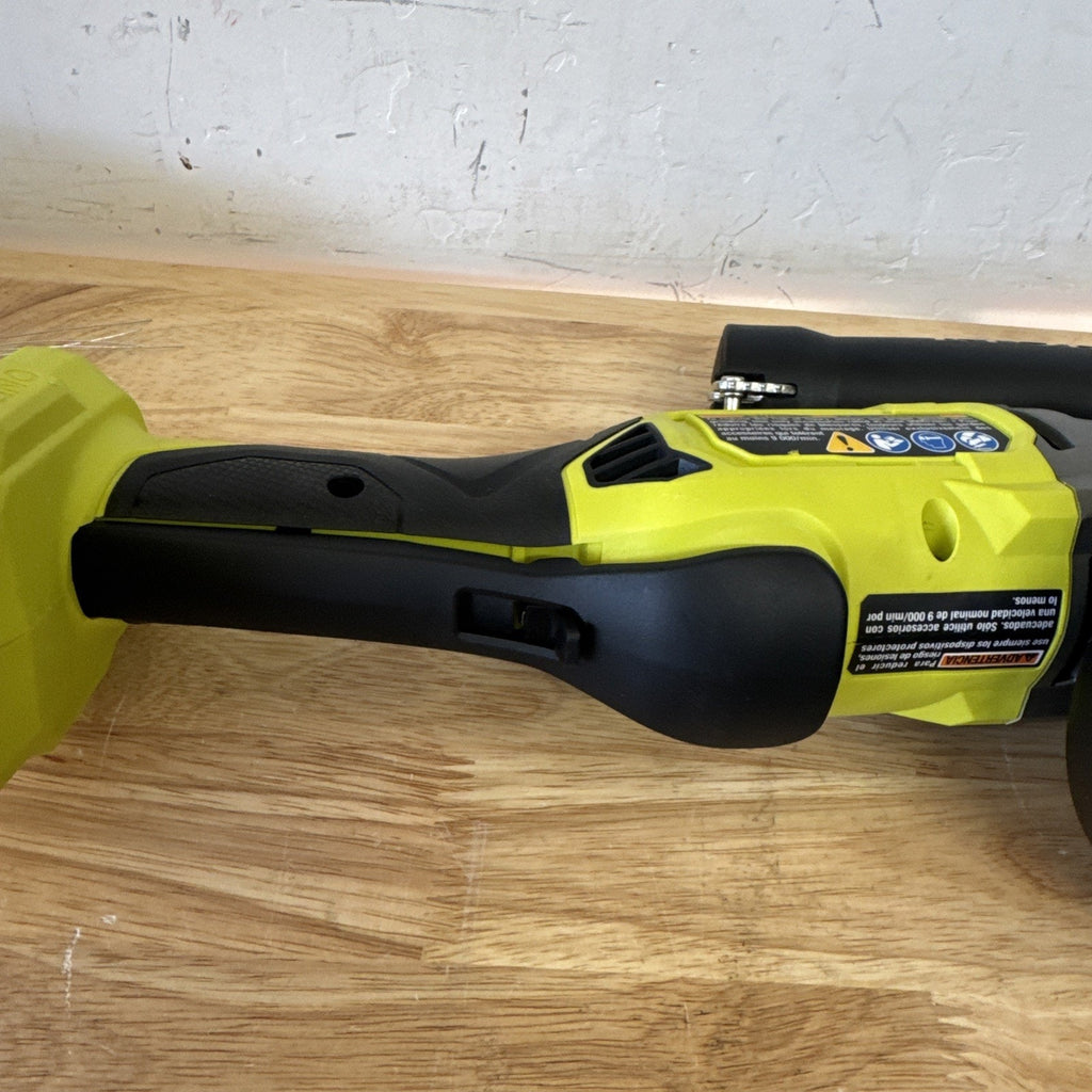 RYOBI ONE+ HP 18V Brushless Cordless 4-1/2 in. Angle Grinder (Tool Only)