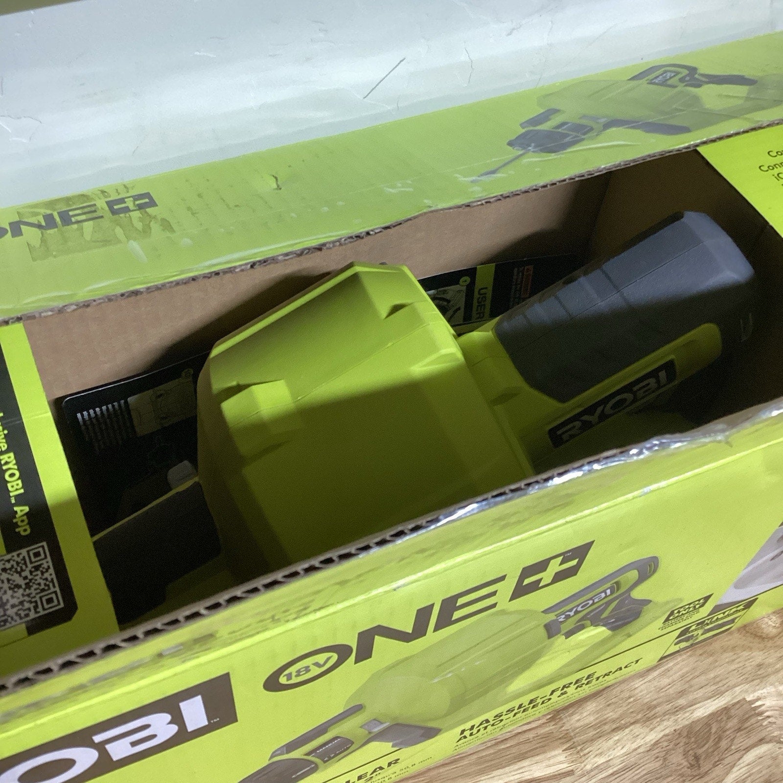 Ryobi ONE+ 18V Drain Auger 25 ft Cable, Auto Feed/Retract PCL456B