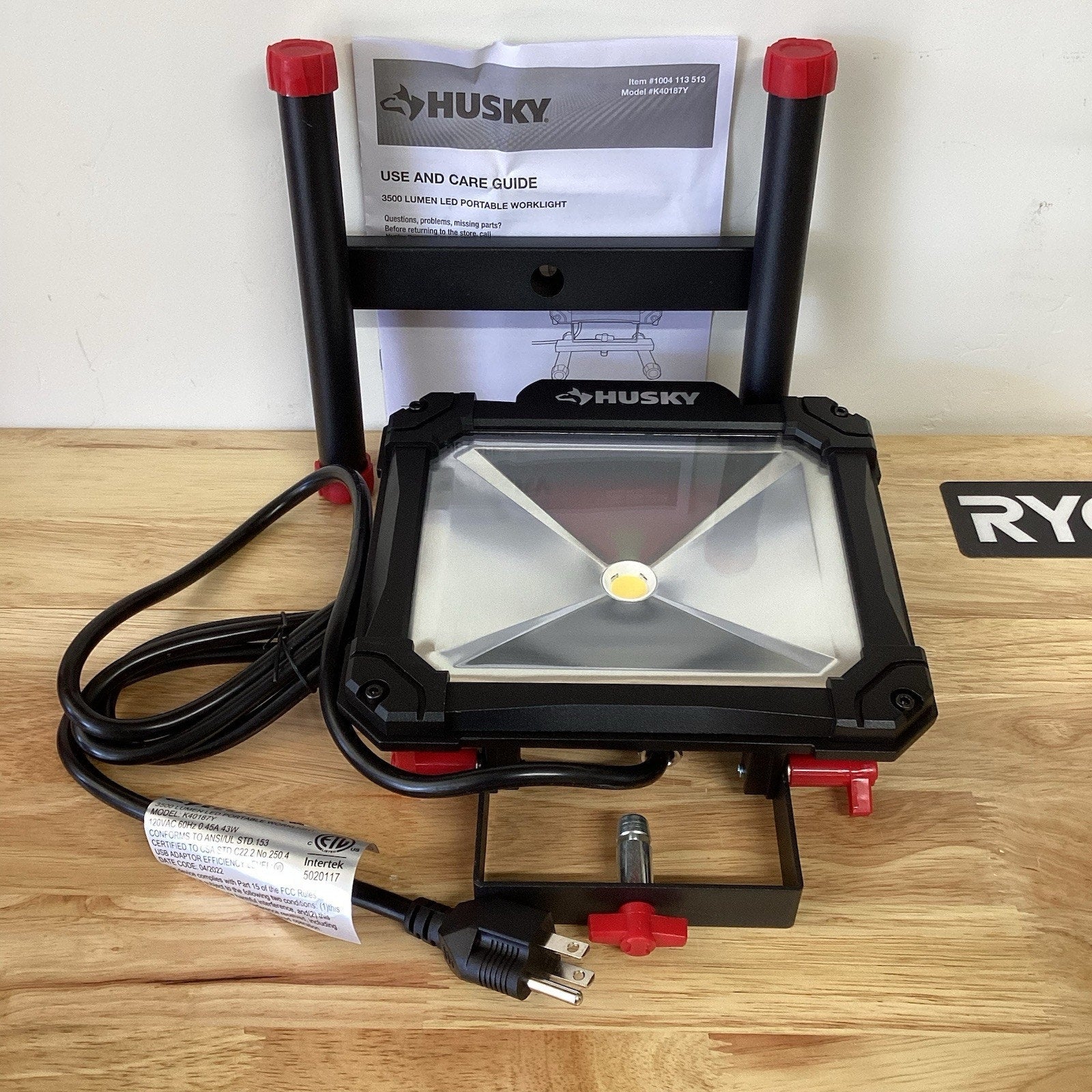 Husky 3500lm LED Portable Work Light
