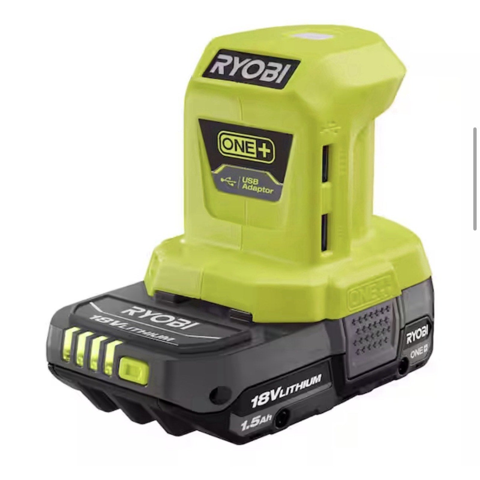 Ryobi P743 18-Volt ONE + Lithium-Ion Portable Power Supply TOOL ONLY