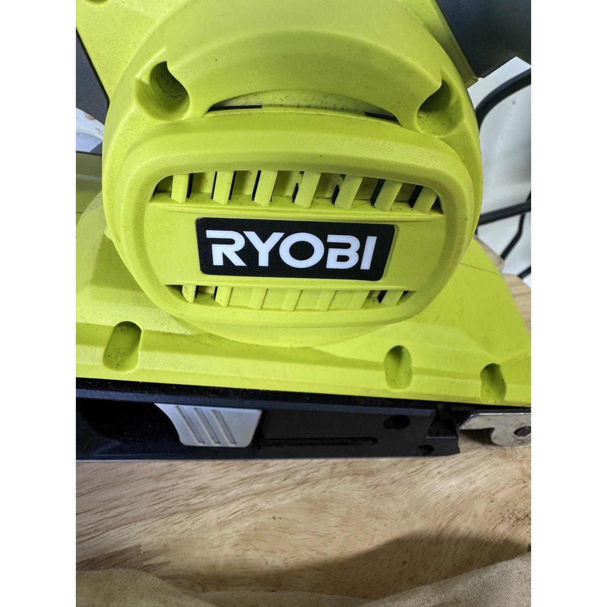 Ryobi BE319 CORDED Belt Sander 3x18 6 Amp Tested Working Very Used Dust Bag
