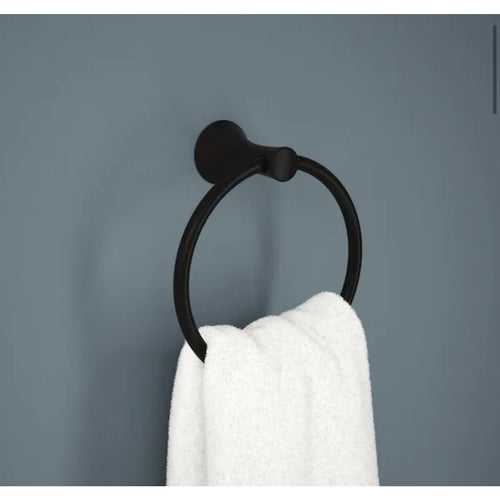 Delta Greydon Towel Ring in Matte Black GDN46-MB