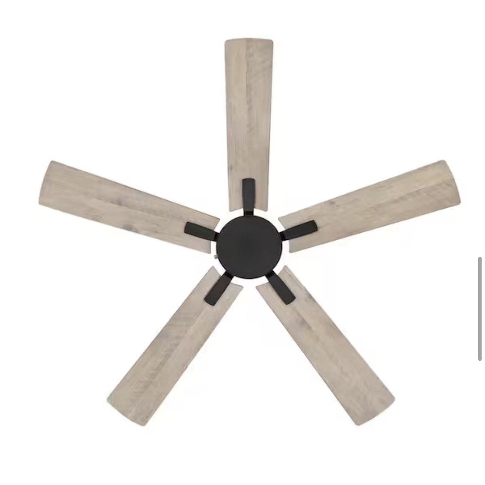 Hampton Bay Grantway 48 in. Indoor/Covered Outdoor Matte Black Ceiling Fan New