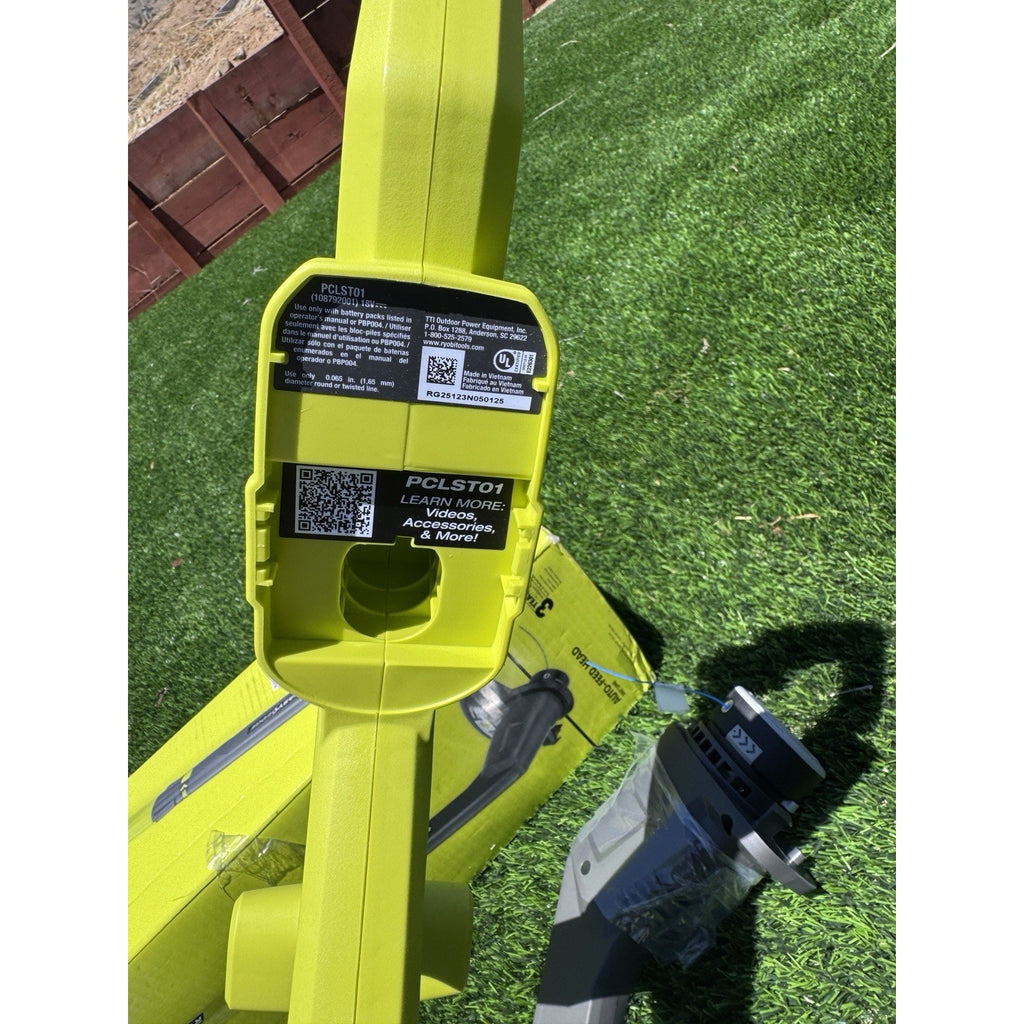RYOBI ONE+ 18V 10 in. Cordless Battery String Trimmer/Edger with Battery