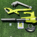 RYOBI 18V 10" String Trimmer & 250 CFM Blower Combo PCLCK201- Tool Only