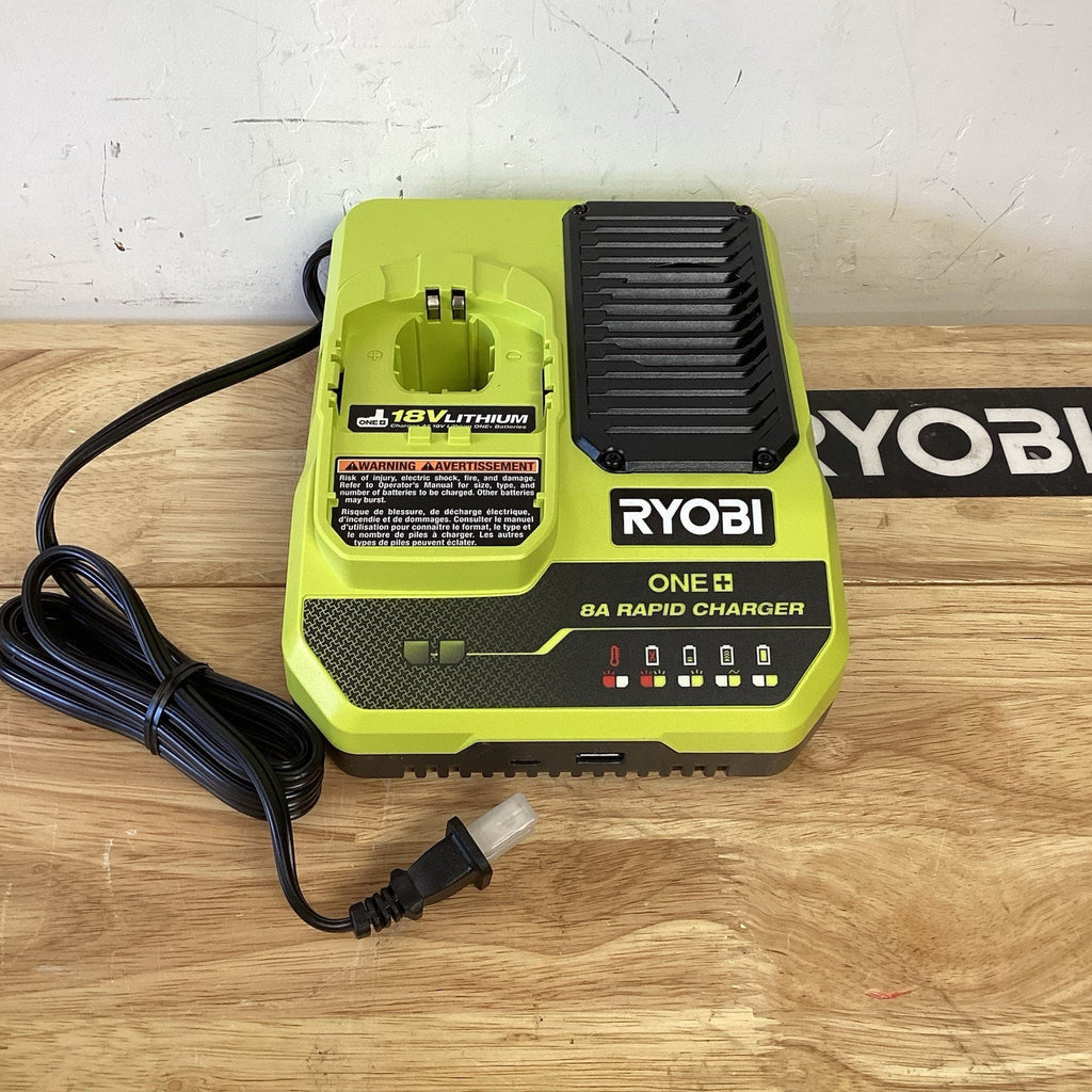 Ryobi One+ 18V 8A Rapid Charger Genuine OEM Model PCG008