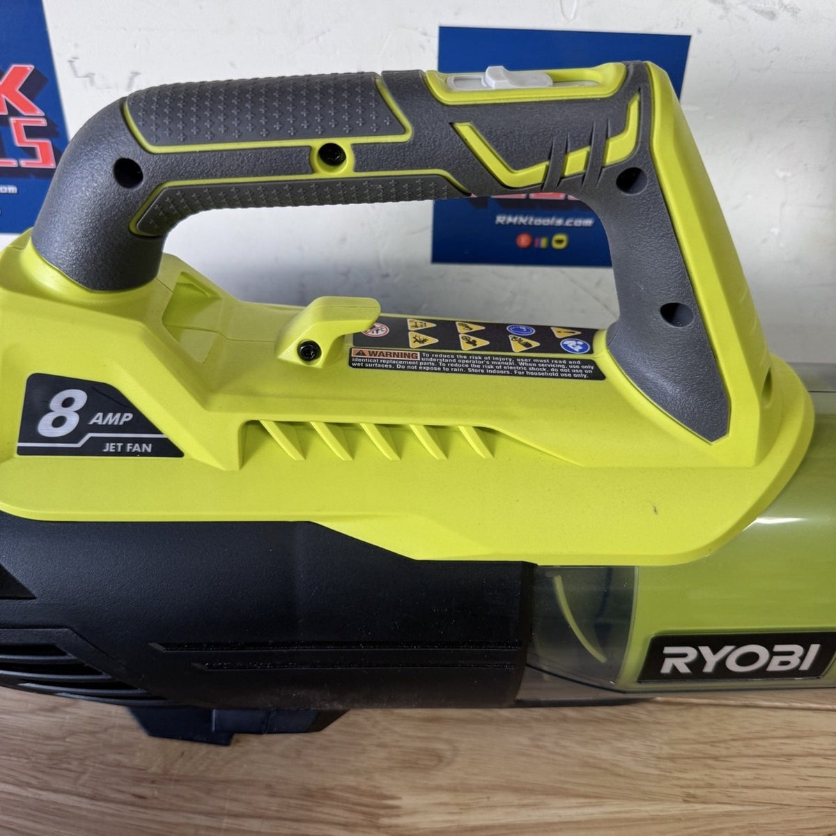 Ryobi RY421021VNM CORDED Electric Jet Fan Blower 440 CFM Tested Used